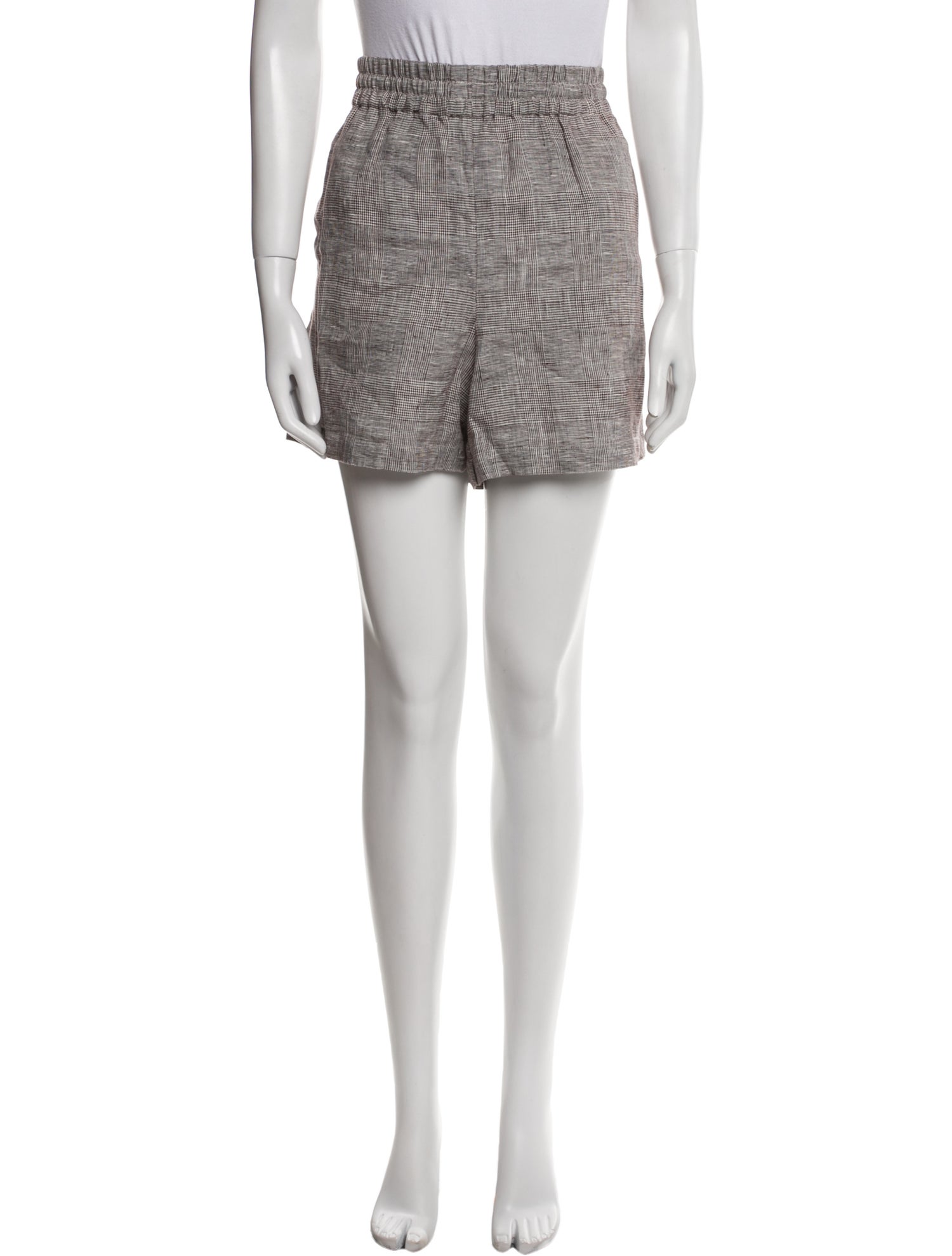 Anine Bing Linen Mini Shorts